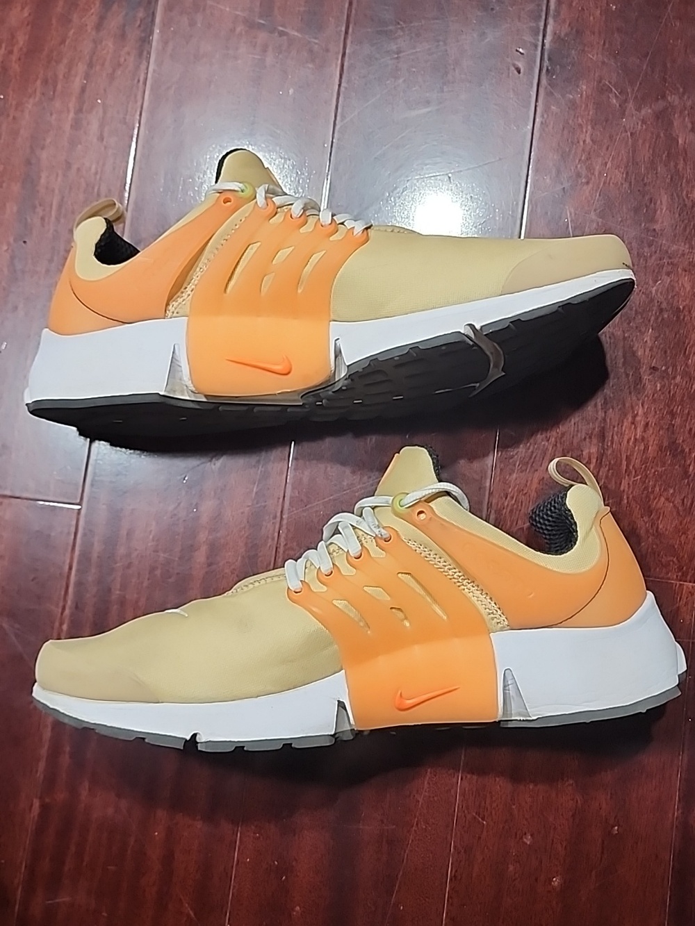 Nike Air Presto Low Sesame Bright Mandarin Sz 13